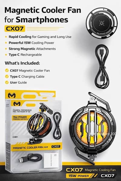  Original MEMO CX07 Semiconductor Cooling Fan Box Pack Condition