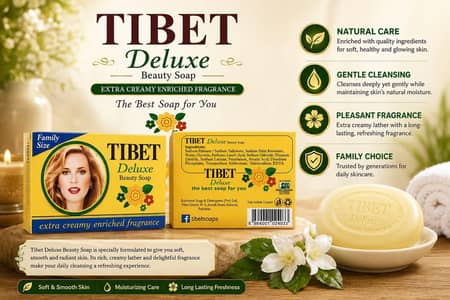 Tibet deluxe luxury soap  only in ctns