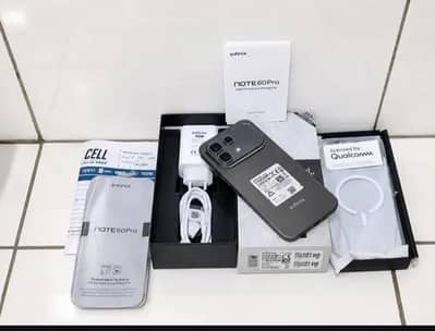 Infinix note 60 pro PTA approved with box 10/10 condition  water pack