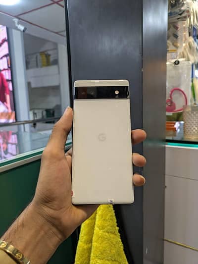 Google Pixel 6a 8 128 I phone ke sat exchange kr luga 10/10 condition
