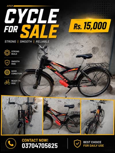 cycle for sale good condition
