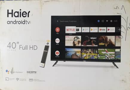 Haier LED TV 40" (Inches)