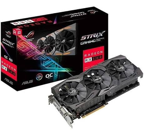 AMD ASUS RX580 GPU 0