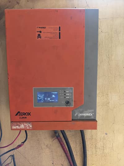 inverex inverter and solar plate
