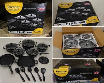 Prestige premium quality non stick 29 pcs set