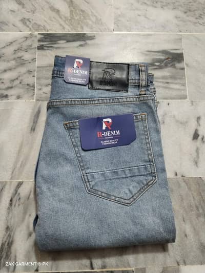 Export Quality Slim Fit Strechable Denim Jeans For Men's | W 30 & 32
