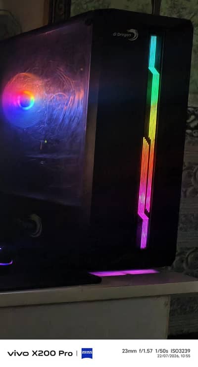 rgb gaming pc and parts available
