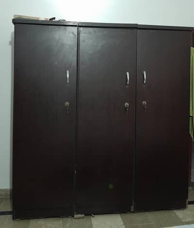 3 door cupboard almari