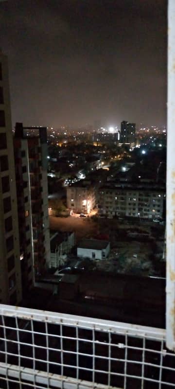 650 Square, 2 Bed Lounge, High Rise Apartment, Block M, North Nazimabad