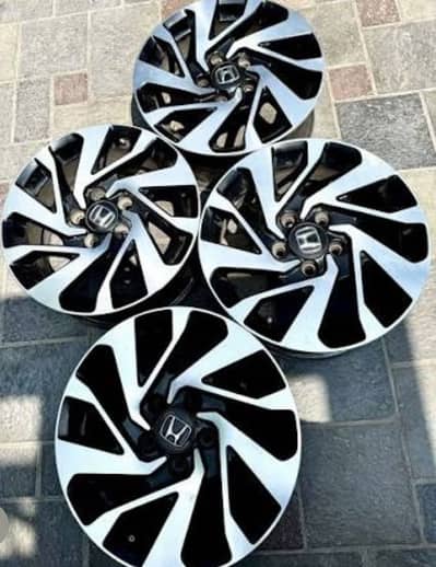civic 2018 original rims set 16inches new condition