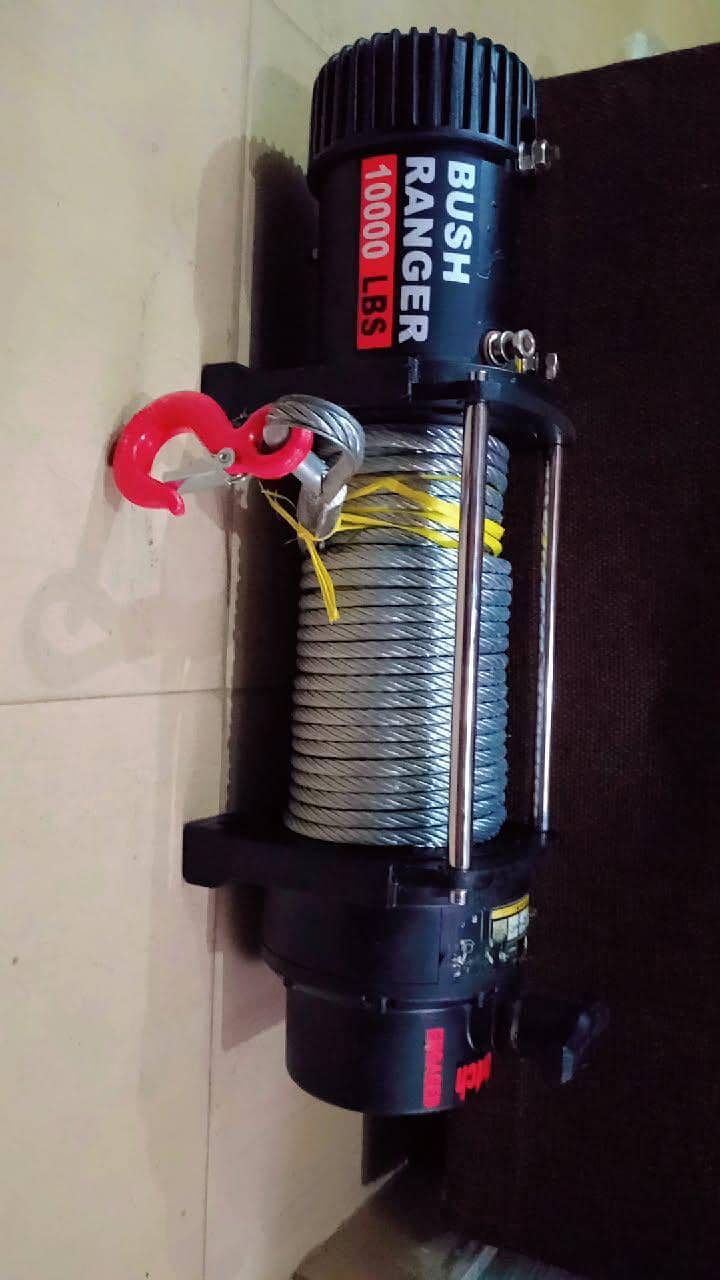 jeep winch powerful BUSH RANGER 10000LBS 1