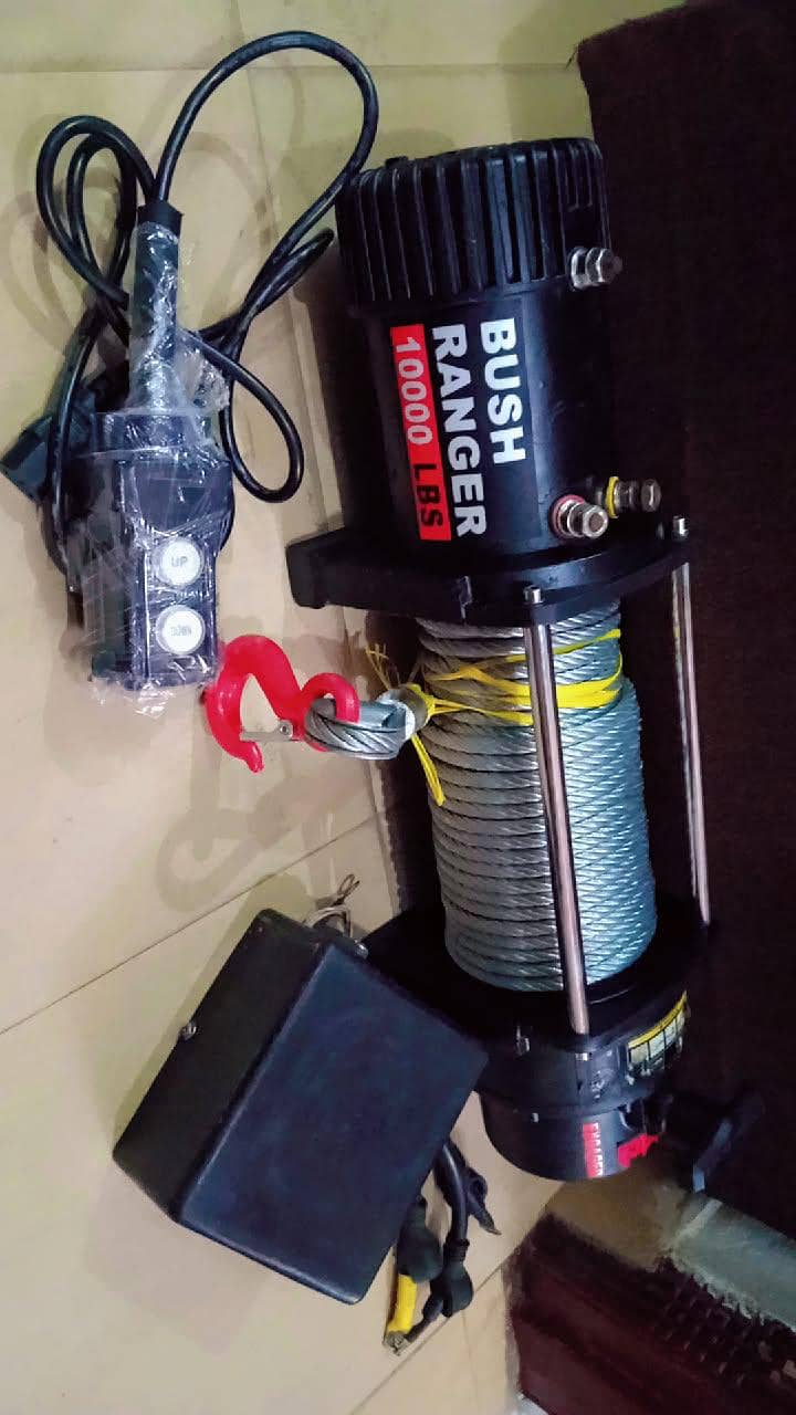 jeep winch powerful BUSH RANGER 10000LBS 4
