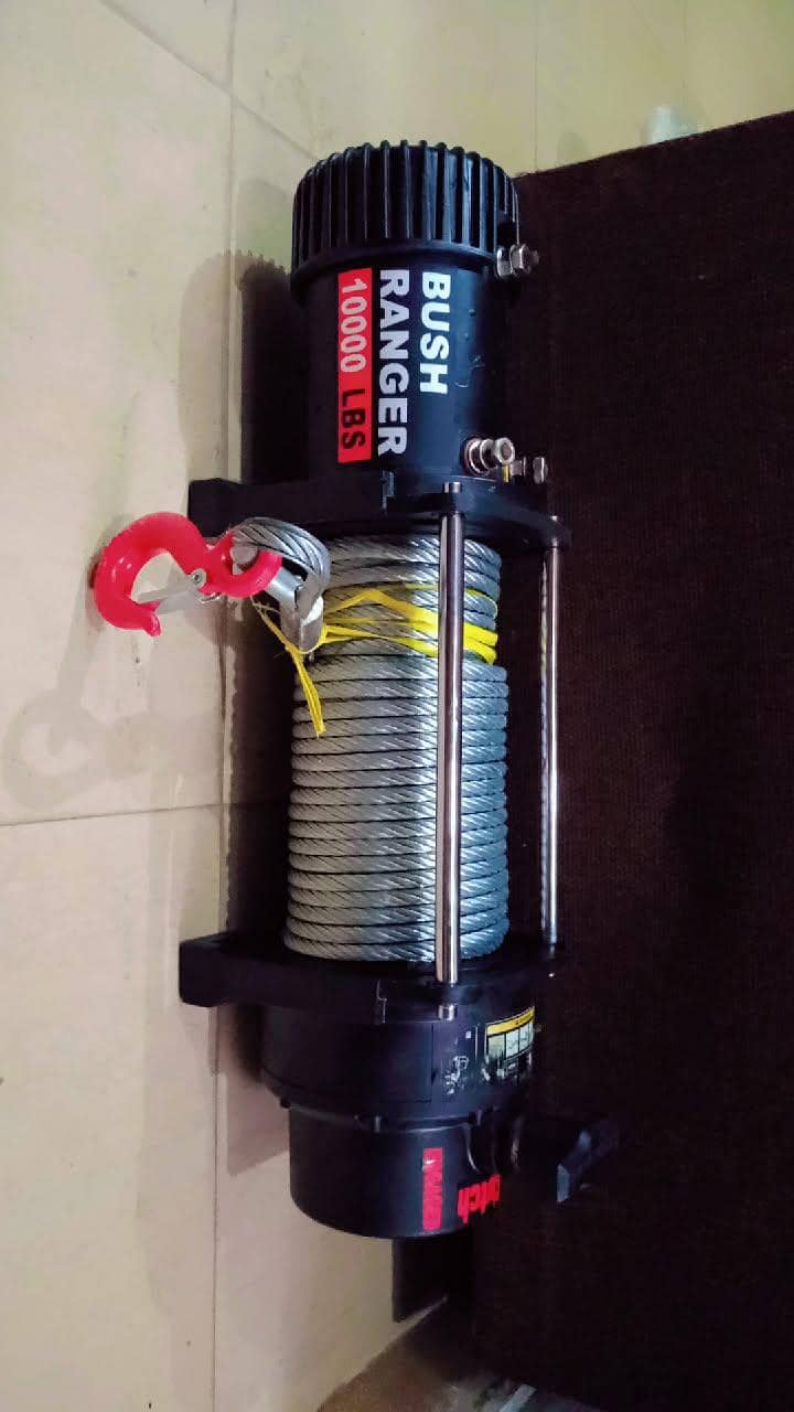 jeep winch powerful BUSH RANGER 10000LBS 5