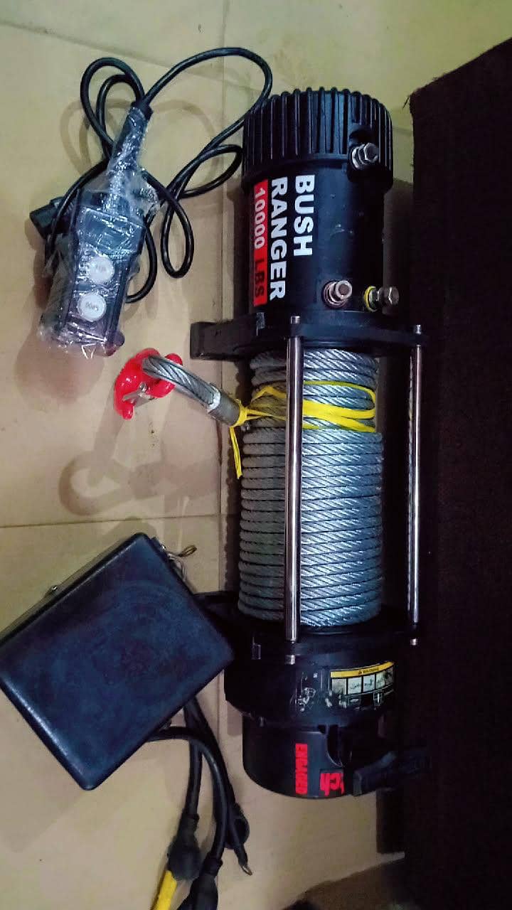 jeep winch powerful BUSH RANGER 10000LBS 10