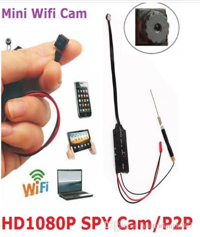 Mini Pinhole Hidden Camera WiFi With Mic