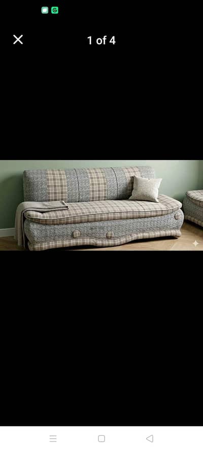 7 seater sofa set with table