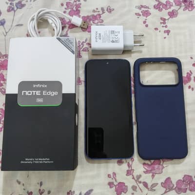 Infinix note edge lush condition