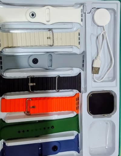mobile watch with 7  straps