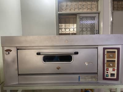 Deck Oven with stand and cylinder