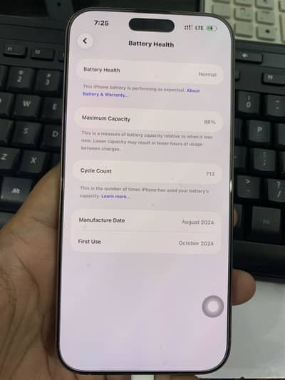 16 pro max 512gb back change