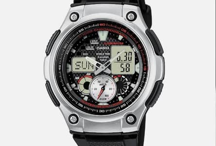 CASiO. A branded watch.