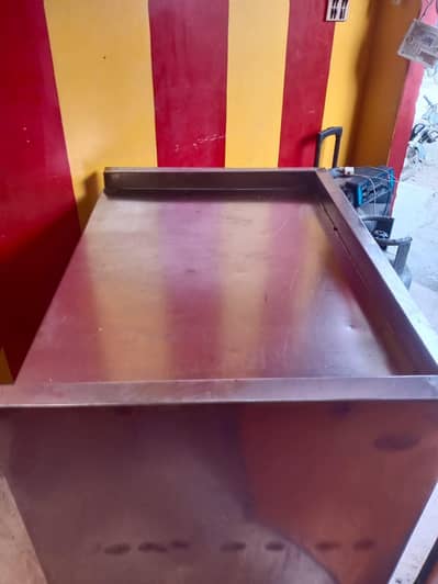 BBQ couter paratha counter tawa