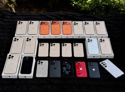 iPhone 12 - 17 Pro Max | NON PTA • JV • PTA | Complete Range Available
