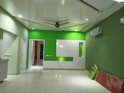 10 Marla Upper Portion 3 bed Available For Rent in Hidayat ullah block