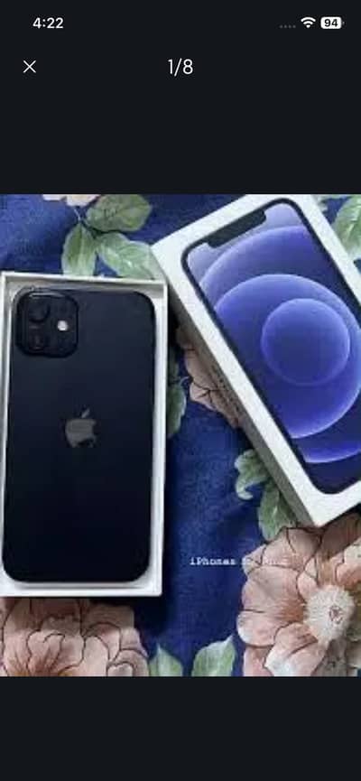 iPhone 12 Non pta jv 64gb with box