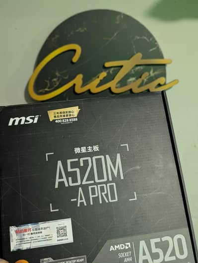 Ryzen 5 5600 new + a520m msi new