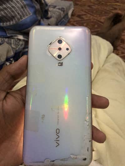Vivo S1 Pro 4  128 gb l condition down no box one kit with cnic coppy