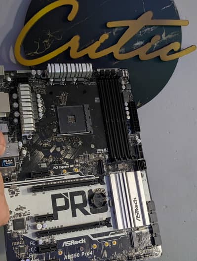Ryzen 5 1400 + b350 asrock pro4