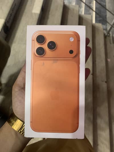 iPhone 17 Pro Max Non active Physical dual sim cosmic orange