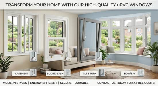 uPVC & Aluminium windows