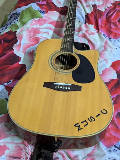 Professional semi Acoustic guitar jumbo size 42inch premium spruce