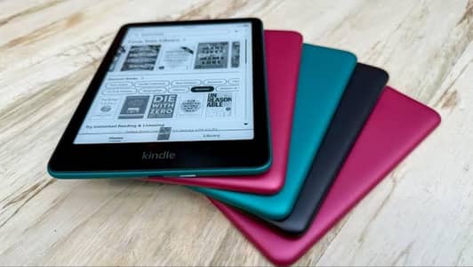 Book Lovers Ebook reader Tablet reading Amazon Kindle Paperwhite nook