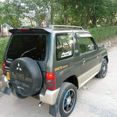 Mitsubishi Pajero Mini 1996, Non accidental guaranteed ,1100 CC,4x4 ac
