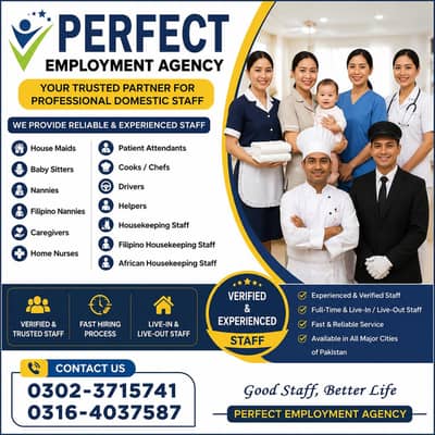 Baby sitter/House Maid/ patient attendant/Helper /Cook/Driver