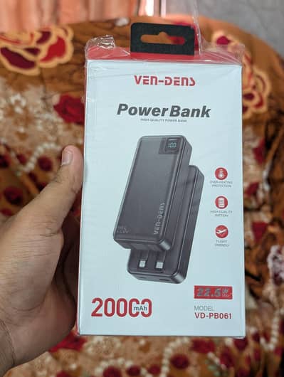 Ven Dens power bank 20,000 mah