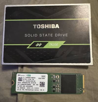 SSD brande 256GB