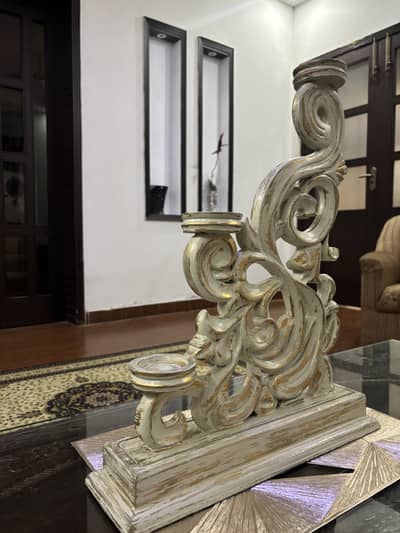 Vintage Style Candle Stand for Home Decor