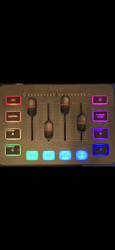 Fifine AmpliGame SC3 Gaming Audio Mixer