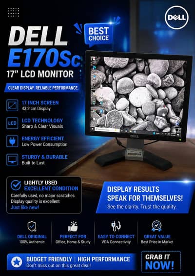 Dell LCD Monitor 17 Inch