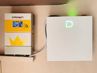 Crown Elego 6kw Hybrid Solar Inverter