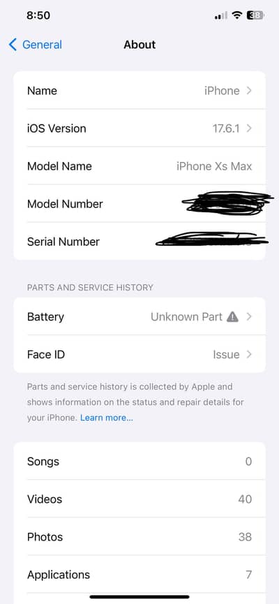Iphone xs max