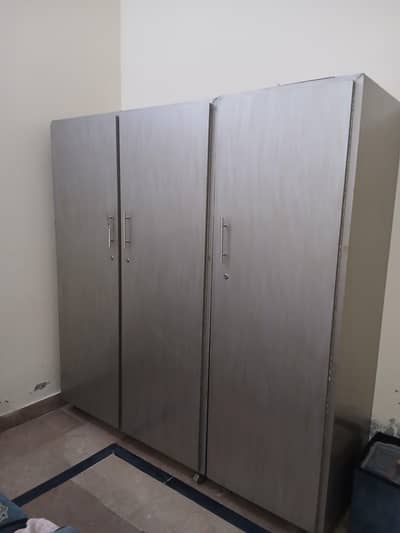 wooden wardrobe