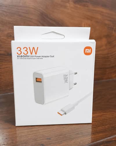Xiaomi original 33w + 67w new charger delivery available all Pakistan