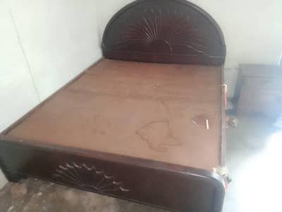 bed wood