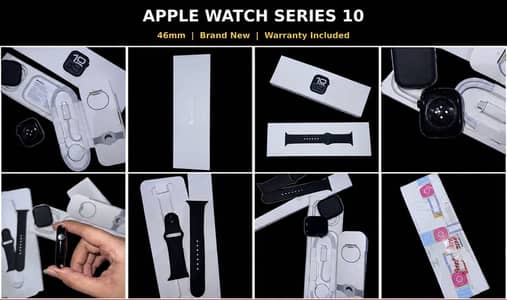 APPLE WATCH SERIES-10 in warranty BRAND NEW