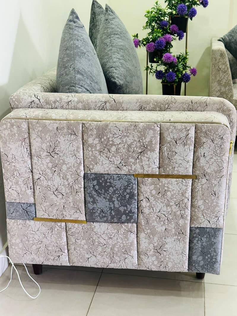 L shape sofa set 8